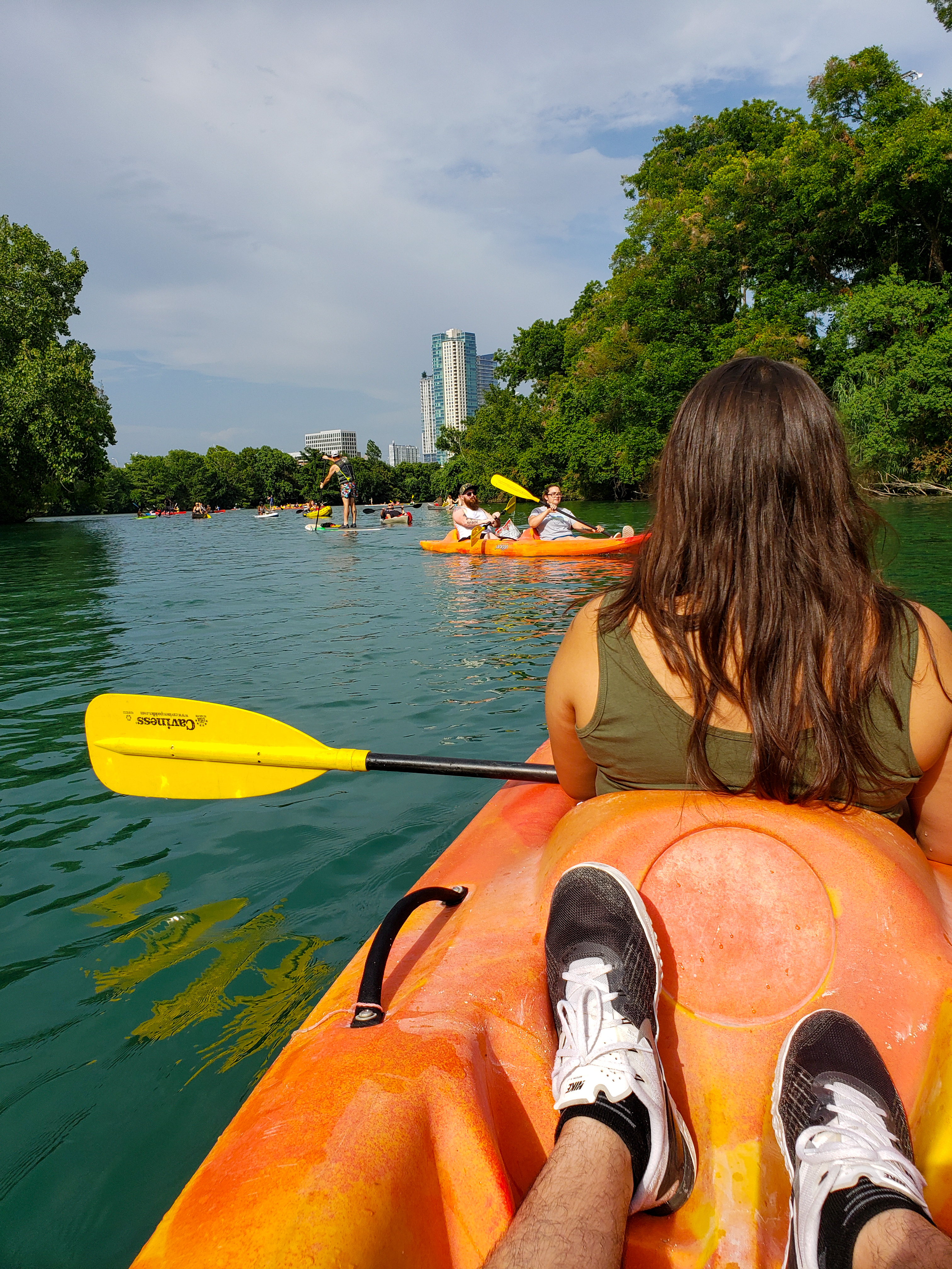 Kayaking in Austin on Lady Bird Lake